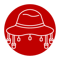 Cork hat icon