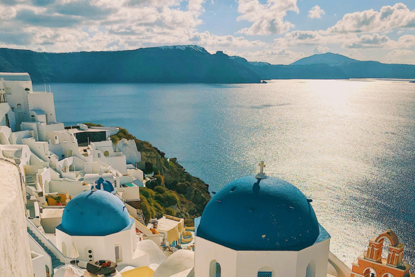 Houses in Santorini