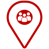 Immigration icon pin
